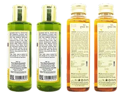 Khadi Mauri Amla And Maha Bhringraj(250ml Hair Oil(Pack Of 4),920 ml-thumb1