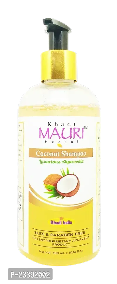 Khadi Mauri Coconut Shampoo(Pack Of 1),300ml