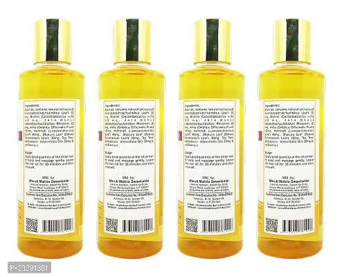 Khadi Mauri Anti Hairfall Hair Oil(Pack Of 4),840ml-thumb2