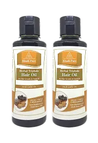 Khadi Pure Herbal Triphala Hair Oil 210 Ml (Pack Of 2) (420 Ml)-thumb1