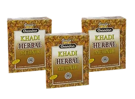 GoofinS Khadi Herbal Brown Mehndi 80G (Pack Of 3) (240G)-thumb1