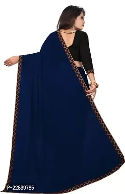 Stylish Fancy Designer Georgette Saree With Blouse Piece For Women-thumb2