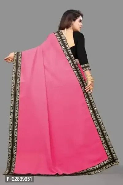 Stylish Fancy Designer Georgette Saree With Blouse Piece For Women-thumb2