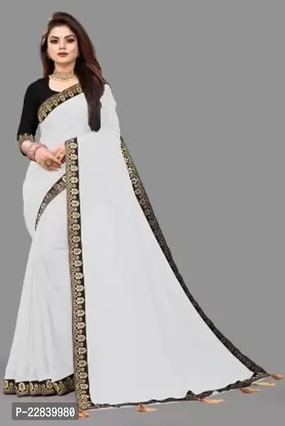 Stylish Fancy Designer Georgette Saree With Blouse Piece For Women-thumb0