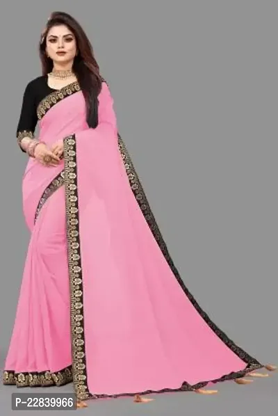 Stylish Fancy Designer Georgette Saree With Blouse Piece For Women