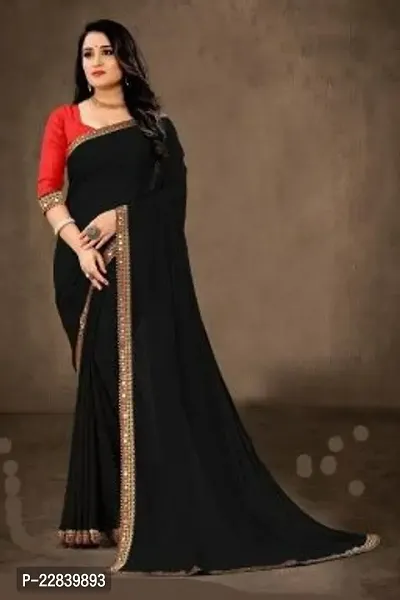 Stylish Fancy Designer Georgette Saree With Blouse Piece For Women