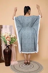 Trendy Cotton Striped Kaftan For Pregnant Women-thumb1