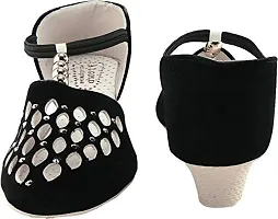 Saba Collection Women's Fashion Sandal (Black, numeric_4)-thumb1