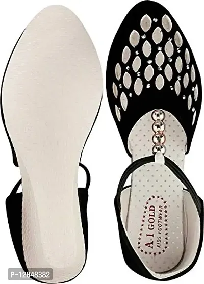Saba Collection Women's Fashion Sandal (Black, numeric_8)-thumb3