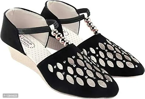 Saba Collection Women's Fashion Sandal (Black, numeric_4)