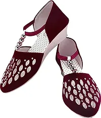Saba Collection Women's Fashion Sandal (Maroon, numeric_6)-thumb3