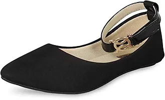 Saba Collection Women's Bellies (Numeric_8) Black-thumb1