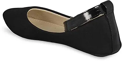 Saba Collection Women's Bellies (Numeric_8) Black-thumb4