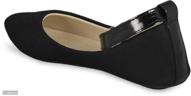 Saba Collection Women's Bellies (Numeric_8) Black-thumb5