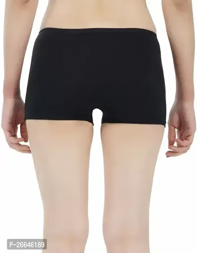 Women soft cotton boys shorts panty pack of 3 pcs.-thumb4