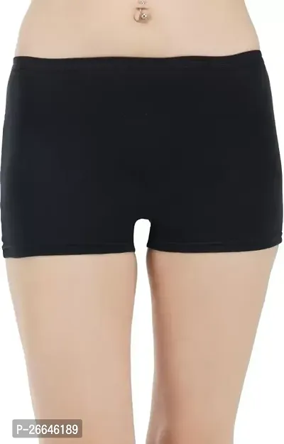 Women soft cotton boys shorts panty pack of 3 pcs.-thumb5
