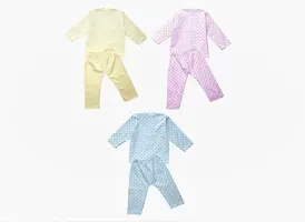 Baby Boys and Baby Girls Shirt and Pajama Set Pack of 3-thumb1