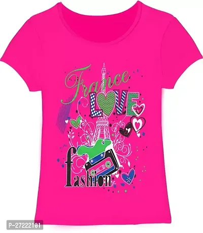 Baby Girl's Soft Cotton T-Shirt Combo Pack of 5-thumb4