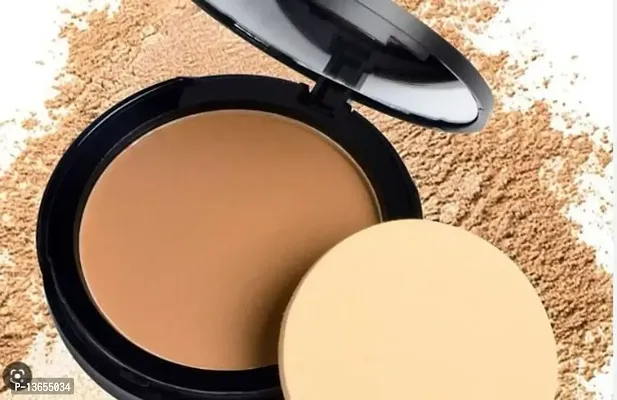 Face Powder For Oily Skin Facial Compact Powder Makeup-thumb0