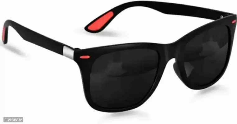 Gradient Wayfarer Sunglasses (Free Size)  (For Boys  Girls, Black)-thumb0
