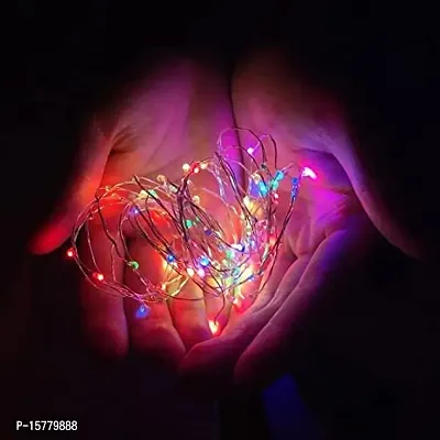 20 Led Multi Color Wine Bottle Cork Lights Copper Wire String Lights (Pack Of 10)-thumb3