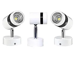 White Body Adjustable Surface Mounted Led Spot Wall Light(Focus Light/Picture Light/Highlighter), (Warm White) (9.00)-thumb2