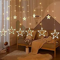 Decorative Star Curtain Led Lights For Christmas-thumb1