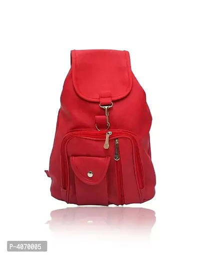 Elegant PU Backpack For Women-thumb0