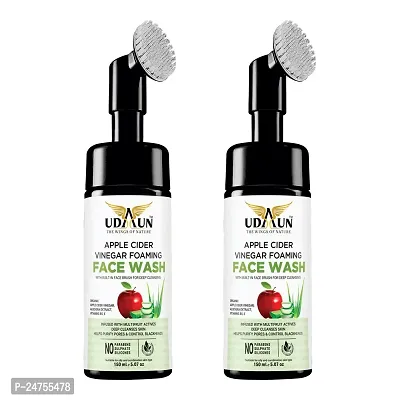 UDAUN : THE WINGS OF NATURE - Apple Cider Face Wash (150 ML, Pack of 2)