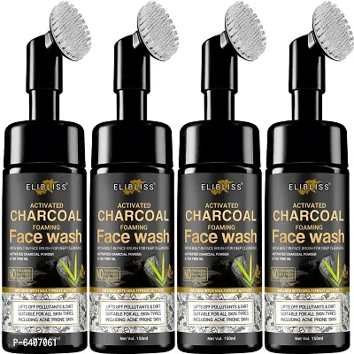 Charcoal Face Wash Pack Of 4