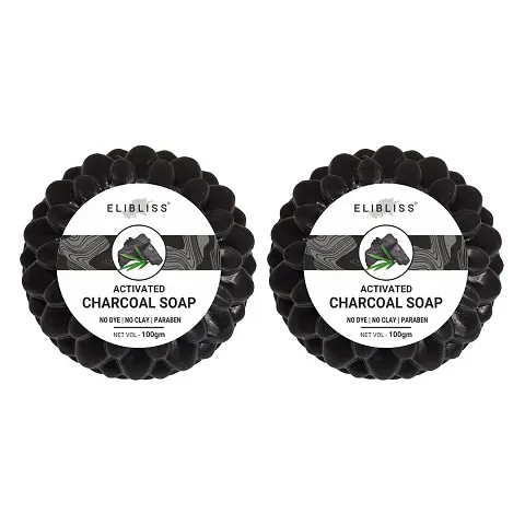 ELIBLISS Activated Charcoal Soap