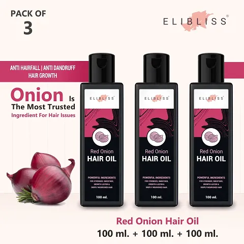 Onion Hair Oil For Strong Beautiful Hair Combo