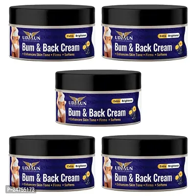 UDAUN : THE WINGS OF NATURE - Bum  Back Cream (50GM, Pack of 5)