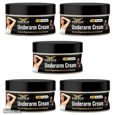 UDAUN-THE WINGS OF NATURE Underarm Whitening Cream for Dark Underarms Spot Removal (50GM, Pack of 5)-thumb0