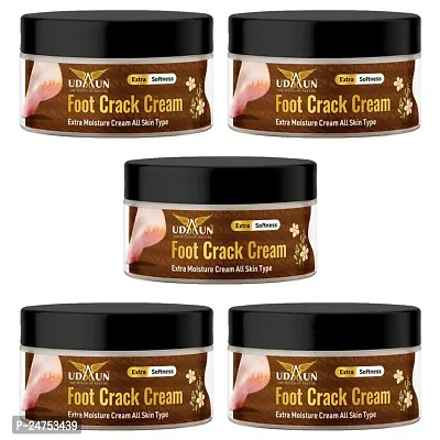 UDAUN : THE WINGS OF NATURE - Foot Crack Cream (50GM, Pack of 5)