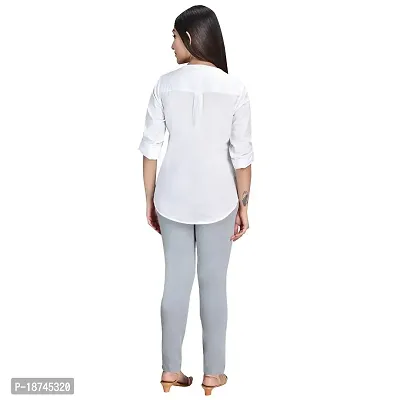 Comfort Women's Cotton Kurti Pant (Grey, Free Size)-thumb4