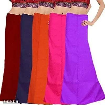 Buy Sabhyatam Saree Cotton Petticoat for Women, Inskirts, Bottom wear,  Underskirt, Petikot for Sarees, Cotton Pettikot Combo of 5. (Maroon :: Blue  :: Orange :: Pink :: Purple) (Waist Size-38) Online In India At Discounted  Prices