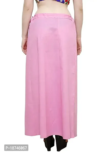 Sabhyatam Saree Cotton Petticoat for Women, Inskirts, Bottom wear, Underskirt, Petikot for Sarees, Cotton Pettikot Combo of 5. ((Pink :: Black :: Sky Blue :: Yellow :: Purple)hellip;) (Waist Size-44)-thumb4