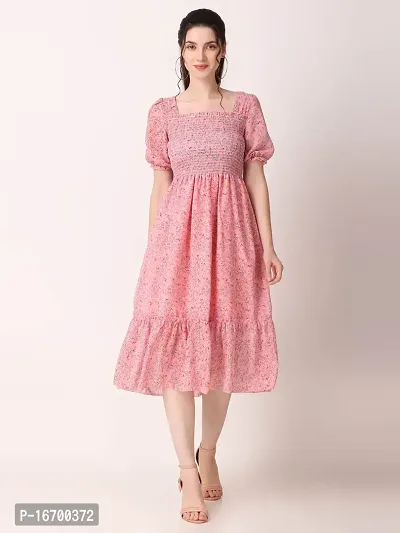 WOMEN FLOWER MIDI-thumb0