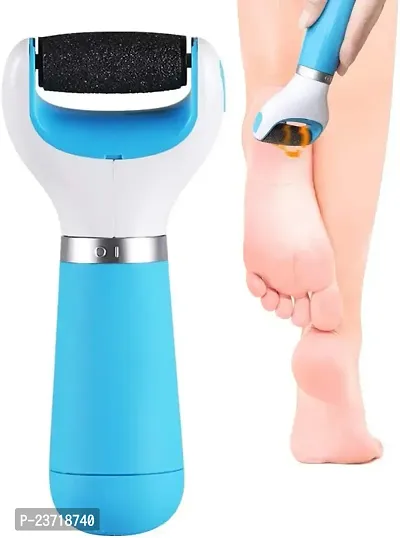 Buyerskart Rechargeable Callus Remover Pedicure Device for Women - Foot Scrubber for Dead Skin  Women Callus Remover for Feet Electronic Smooth and Soft Feet Scrubber-thumb0