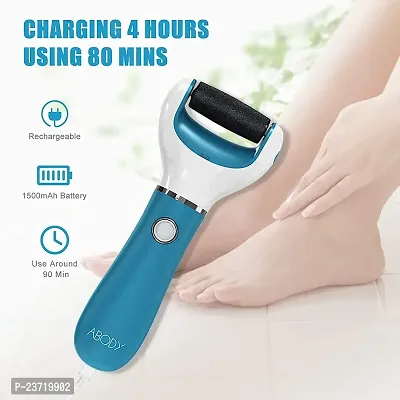 TCCO ENTERPRISE Rechargeable Callus Remover Pedicure Device for Women - Foot Scrubber for Dead Skin  Women Callus Remover for Feet Electronic Smooth and Soft Feet Scrubber Cracked Heels Remover ( pedicure machine)-thumb4