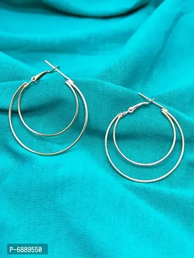 Hoop Modern Earrings For Women And Girls