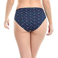 Classic Cotton Printed Briefs for Women, Pack of 5-thumb2