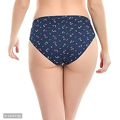 Classic Cotton Printed Briefs for Women, Pack of 5-thumb3