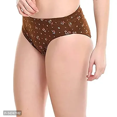 Classic Cotton Printed Briefs for Women, Pack of 5-thumb4