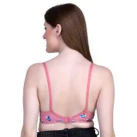 Stylish Multicoloured Cotton Blend Floral Bras For Women-thumb3