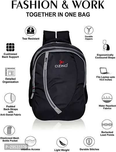 Stylish Black Backpacks For Men And Women-thumb4