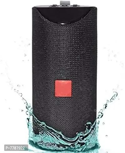 TG-113 Super Bass Splashproof Wireless Bluetooth Speaker Best Sound Quality Playing with Mobile/Tablet/Laptop/AUX/Memory Card/Pan Drive with FM-thumb0