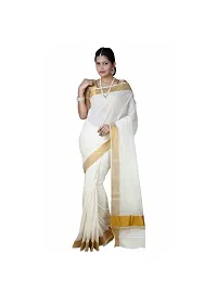 Rsv fabrics kasavu cotton saree-thumb1