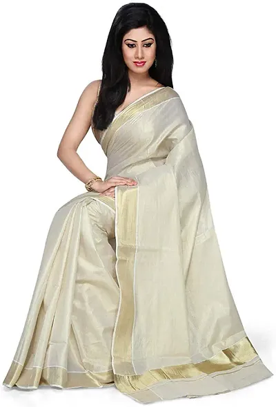 Elegant Cotton Saree with Blouse piece 